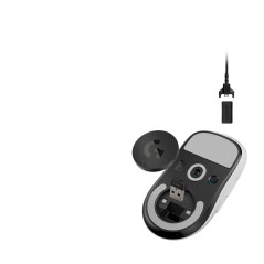 Logitech PRO X SUPERLIGHT Wireless Gaming Mouse - Ultra-Lightweight Optical Wireless Gaming Mouse in White - Unleash Your Gaming